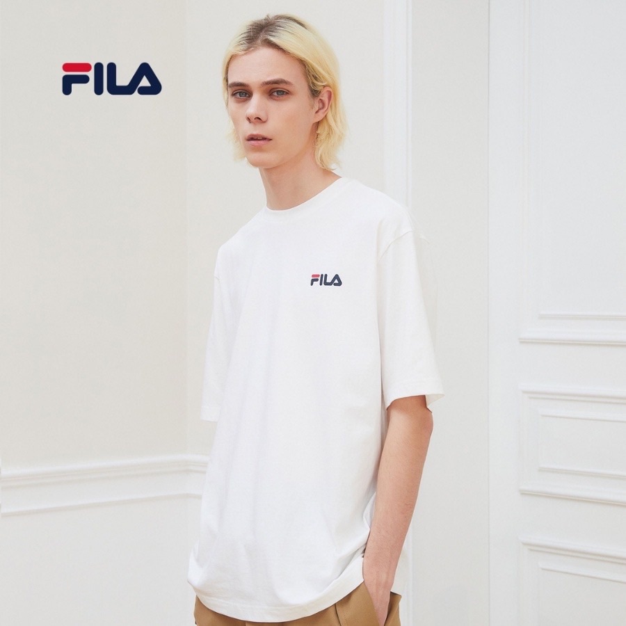 Áo Thun Oversize Tay Ngắn Thời Trang, Áo Phông Nam Nữ Thể Thao Fila Sport Chất Cotton Tháng Mát