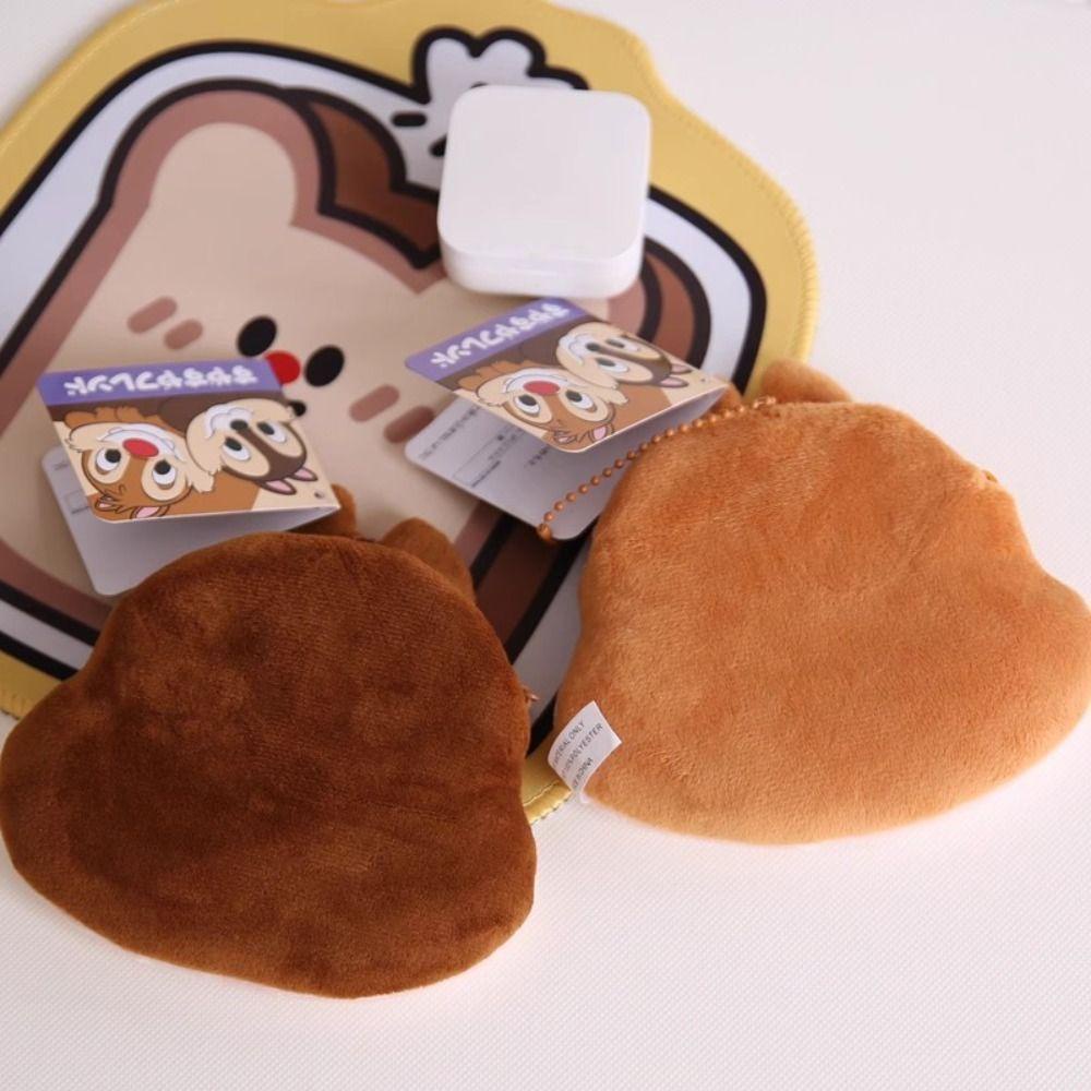 Bliss Chip 'N' Dale Ví Nhỏ Đựng Tiền Xu lotso Người Ngoài Hành Tinh Phong Cách Hàn Quốc