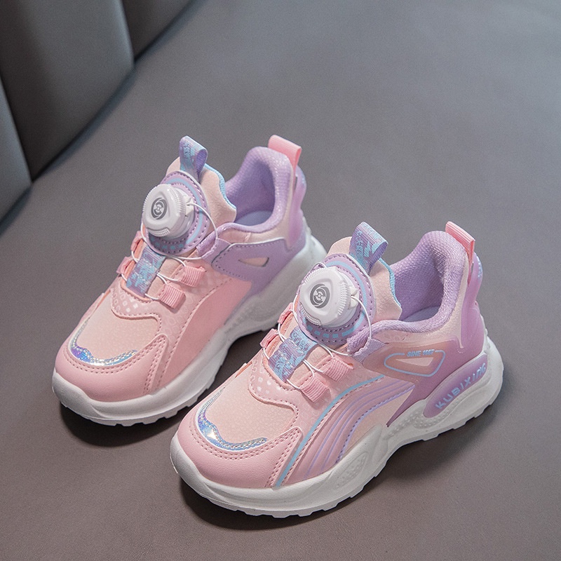 Giày Thể Thao Da Đế Mềm Thời Trang Mùa Đông 2023 Cho Bé 3-12 Tuổi