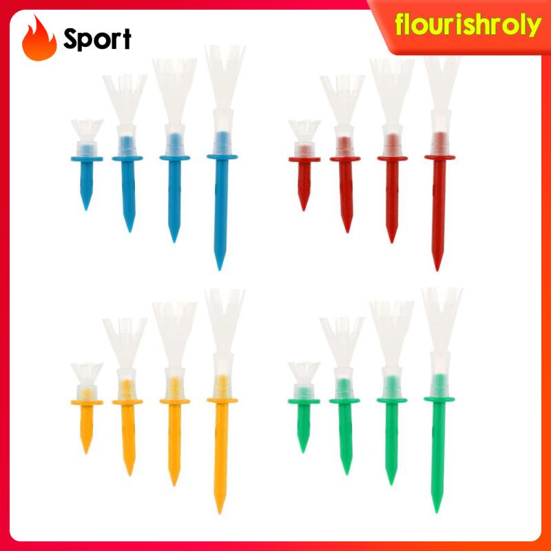 16 Cái / Golf Tee 4 Kích Thước Nhiều Màu Golf Tee Phụ Kiện Golf
