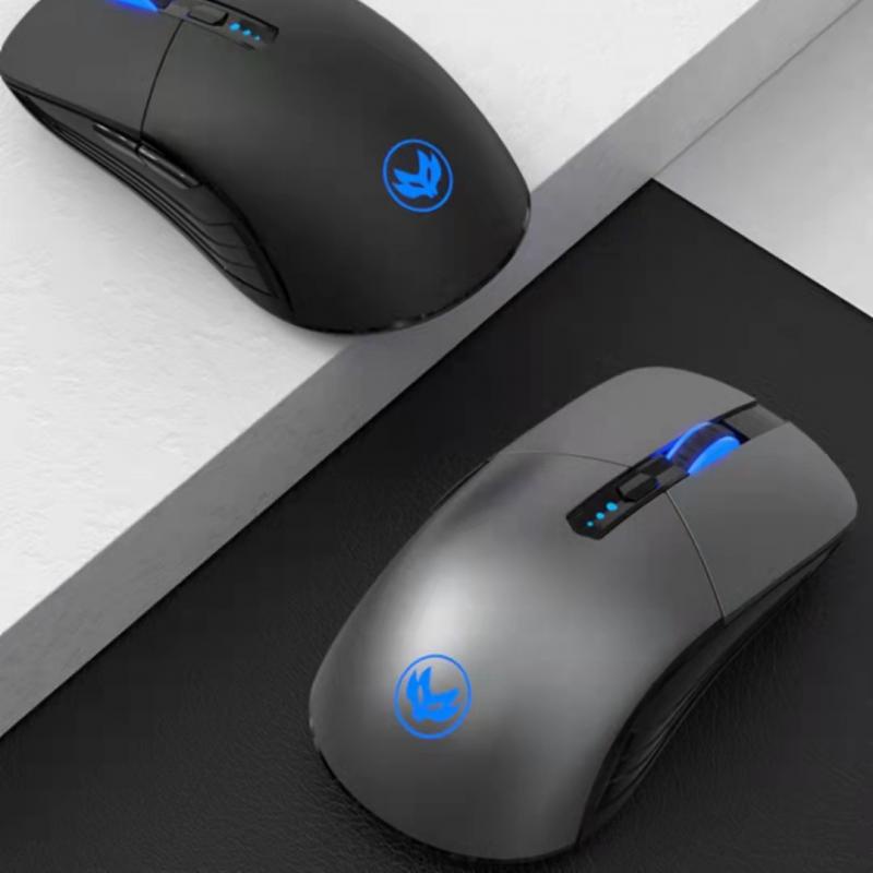 Im Lặng Chuột Không Dây Hai Chế Độ bluetooth Cho laptop Máy Tính