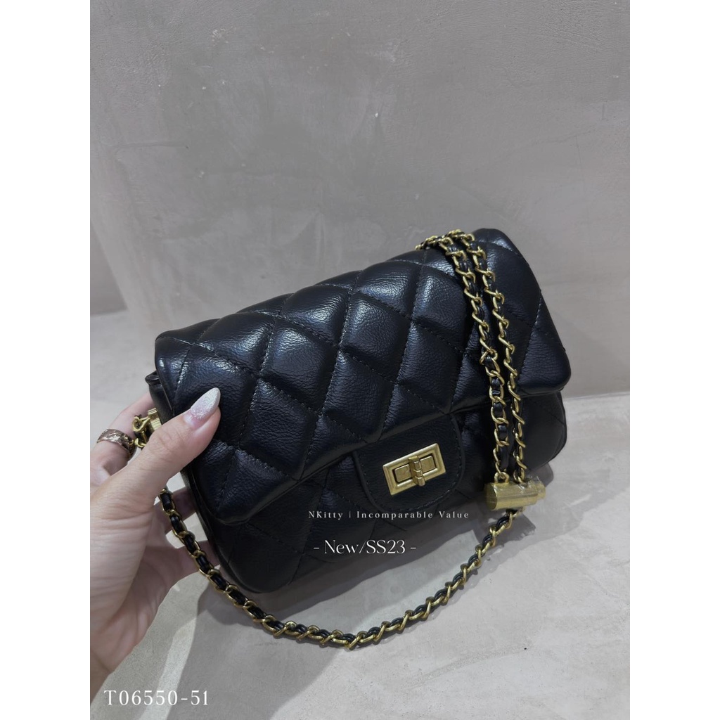 Túi li.ke cha.nel ô trám xích