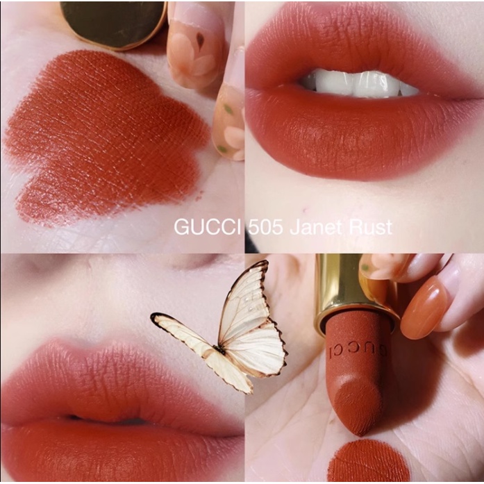 Gucci Son Môi Dưỡng Ẩm 1.3g Họa Tiết Hoa Xinh Xắn