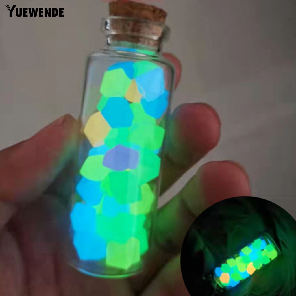 Bộ 500 Viên Đá Dạ Quang Nhân Tạo yu.p Chống Mài Mòn Dùng Trang Trí Bể Cá