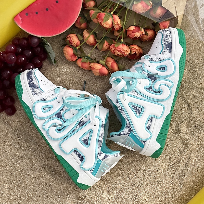 Giày Trượt Ván AJ Đế Dày Phong Cách hip hop Đường Phố Cho Nam Và Nữ QAQ359