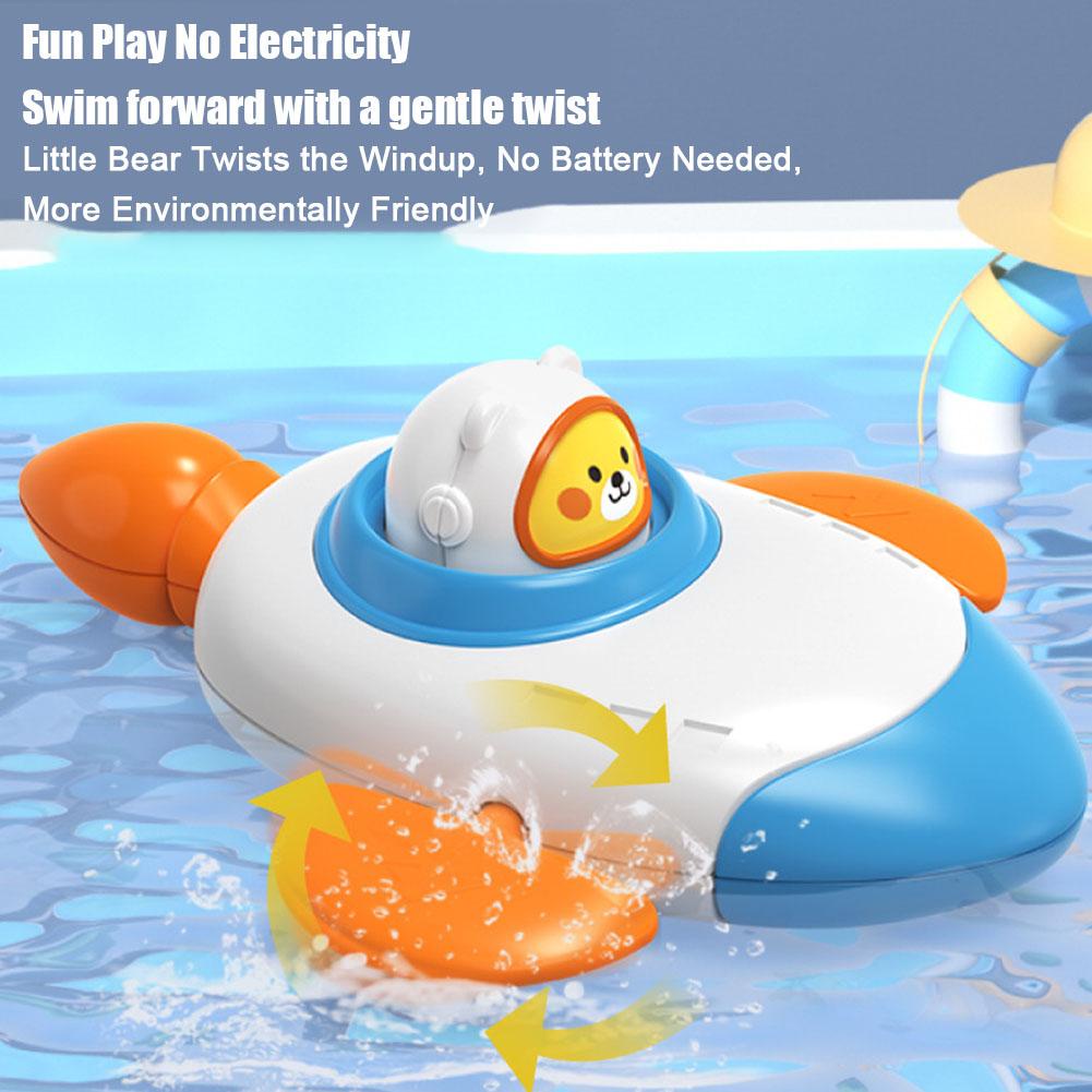 Đồ Chơi Bồn Tắm Hình Tên Lửa o2n0 Cho Bé