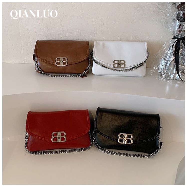 QIANLUO túi xách nữ túi đeo chéo kẹp nách đeo vai 2023NEW INS Giá rẻ Cute Tiện dụng GDJ2392OK838Z230920