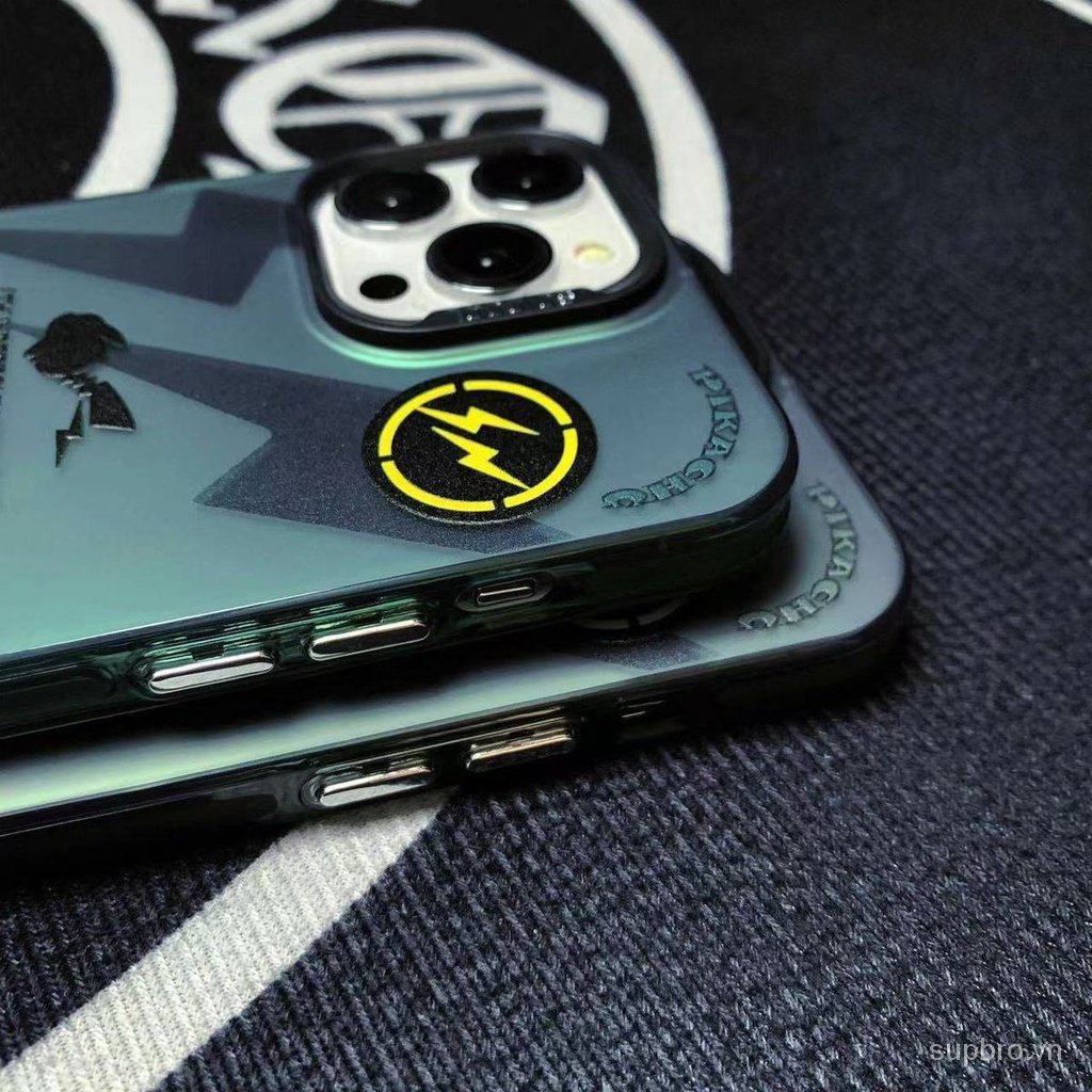 Ốp Điện Thoại In pikachu Cho iphone 15promax 15pro 15 14 13 12 11 pro max 13promax 14plus 14promax xr xsmax 7 8 plus