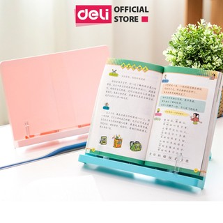 Giá Đọc Sách Deli Chống Cận Thị Bằng Nhựa, Giá Để Sách, Máy Tính Bảng Để Bàn Làm Việc, Thiết Bị Hỗ Trợ Văn Phòng