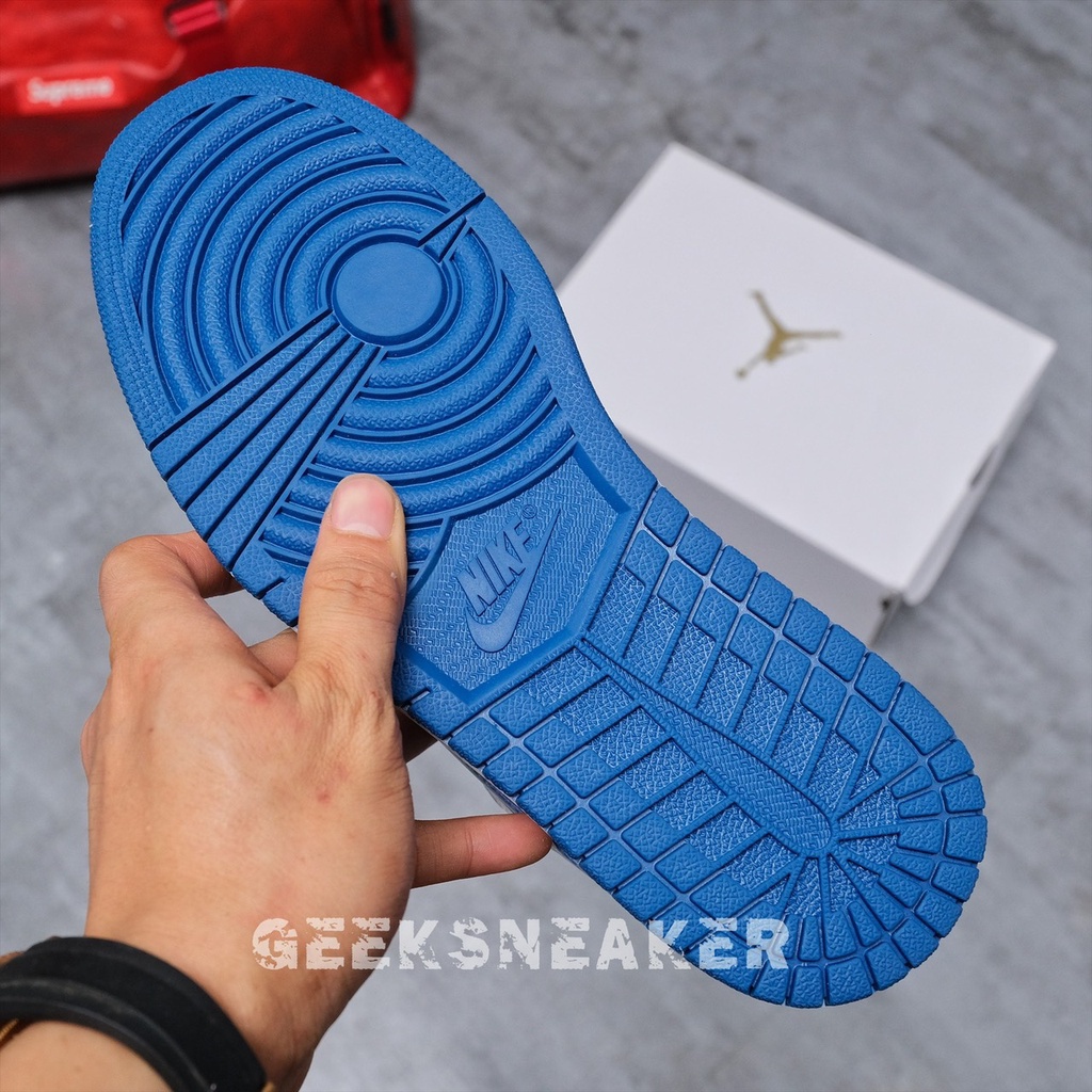 Giày Thể Thao Màu Xanh Dương Đậm Của jordan 1 Chính Hãng