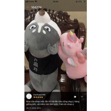 Gấu bông Chó husky, chó ngáo size 1M5 có khoá kéo Siêu to khổng lồ