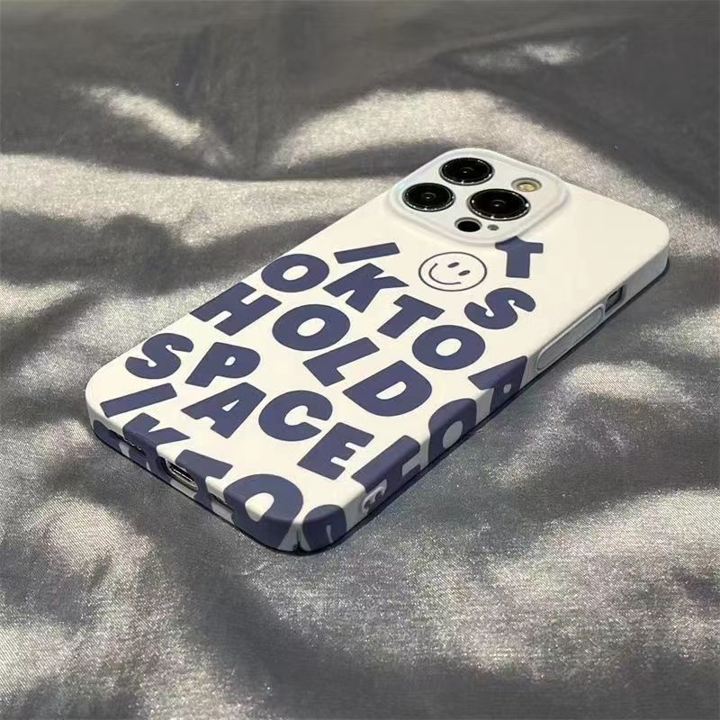 Cho vivo Ốp Điện Thoại Cứng Họa Tiết Mặt Cười Và Chữ Tiếng Anh Độc Đáo Thời Trang  y21e y20 y17 y15a y16 y1s vivo y22 y51 2020 y95 y19 y50 v25e y02 v25 y35 v20 v25 v23 pro