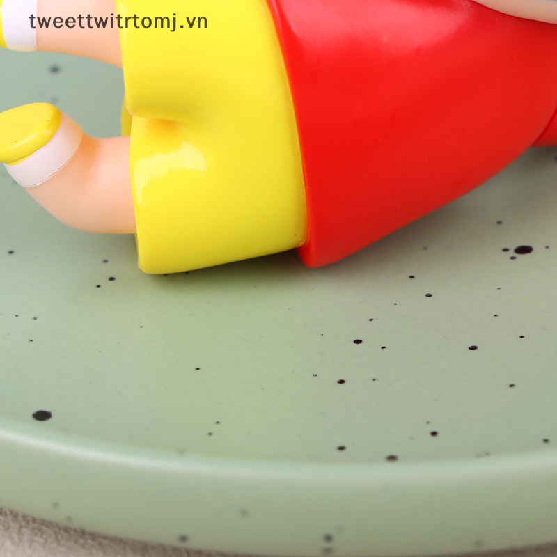 Tomj Mô Hình Đồ Chơi Sưu Tầm shin-chan Bằng pvc Kiểu Cổ Điển Sưu Tầm