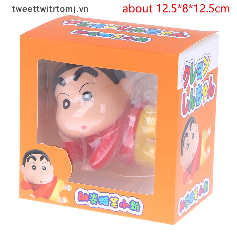 Tomj Mô Hình Đồ Chơi Sưu Tầm shin-chan Bằng pvc Kiểu Cổ Điển Sưu Tầm