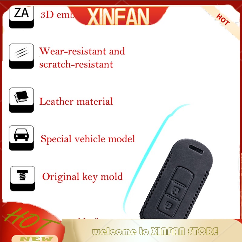 Bao Da Bảo Vệ Chìa Khóa Xe Hơi mitsubishi xpander montero strada Ốp