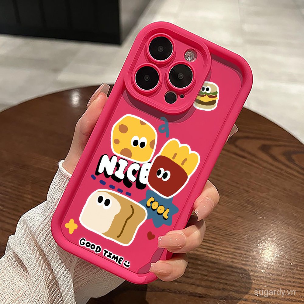 Ốp Điện Thoại Silicon Hình Phô Mai Cho iphone 15promax 15pro 14promax 13promax 15 14 13 12 11Promax xr Xsmax 14plus 15plus 7 8 plus