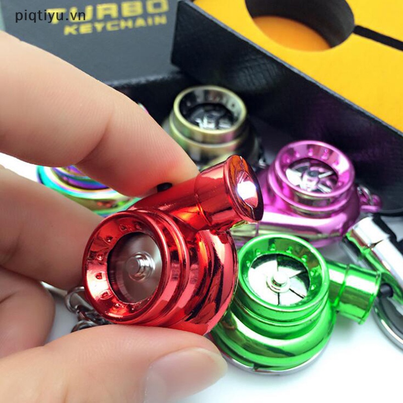 Pp 1 Cái Móc Khóa mini turbo Quay turbine Cho Xe Hơi vn