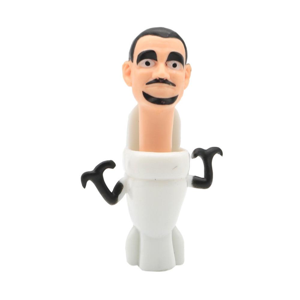WAPKTY Mô Hình Nhân Vật skibidi Trong toilet man / action Bằng pvc