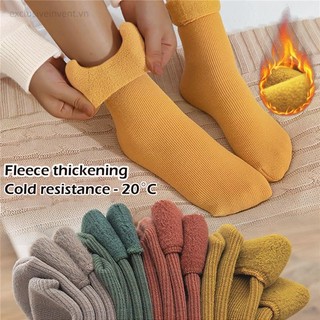 Đôi vớ lông cừu dày cổ cao giữ ấm thoải mái nhiều kiểu dáng thời trang thu đông cho nữ
