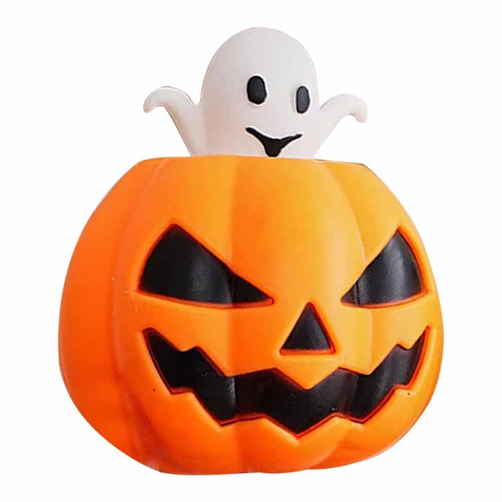 Halloween Squishy Pumpkin Egg Gost Squeeze Decompression Animal Anti Stress Relief Children'S Tricky Toys
