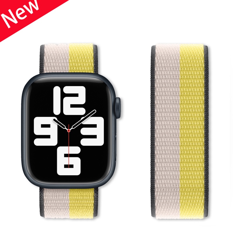 Dây Đeo nylon Cho Đồng Hồ Thông Minh iwatch series ultra 8 se 7 6 5 9 44mm 40mm 45mm 41mm 38mm 42mm 49mm