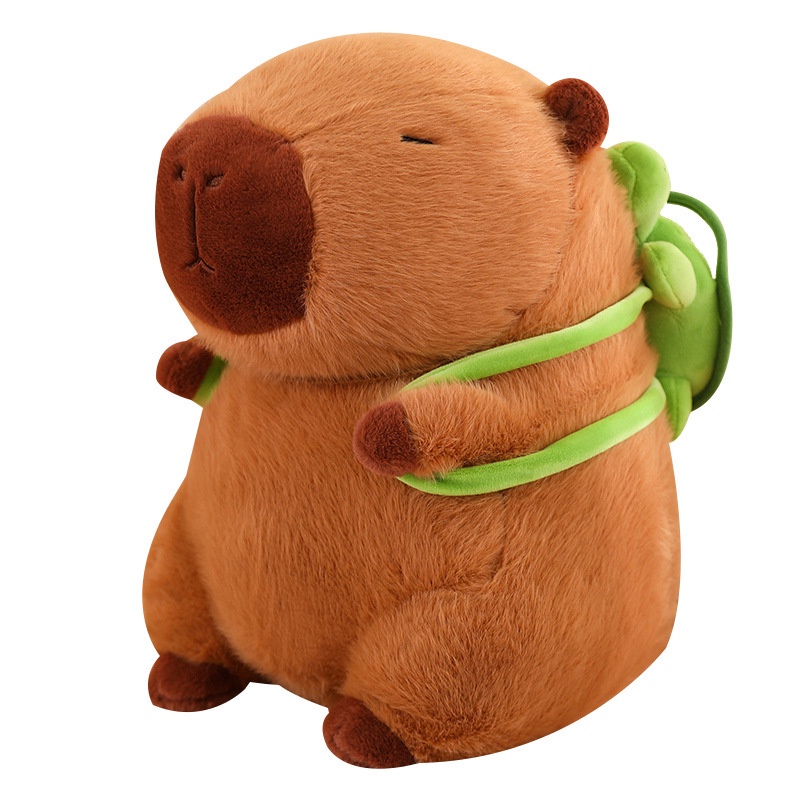 Thú Nhồi Bông Hình kapibara Rùa / Gấu teddy / Rùa Sau Lưng