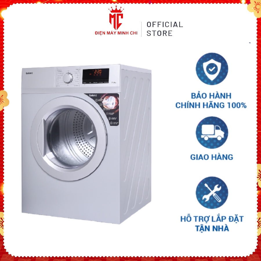 Máy sấy thông hơi Galanz 7 Kg DV-70T5C(S) Miễn phí lắp đặt , giao hàng nhanh Hà Nội