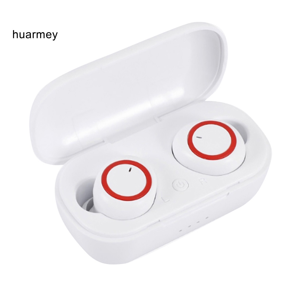 Tai Nghe Thể Thao huarmey Kết Nối bluetooth 50 Không Dây Âm Thanh hifi stereo Với Hộp Sạc