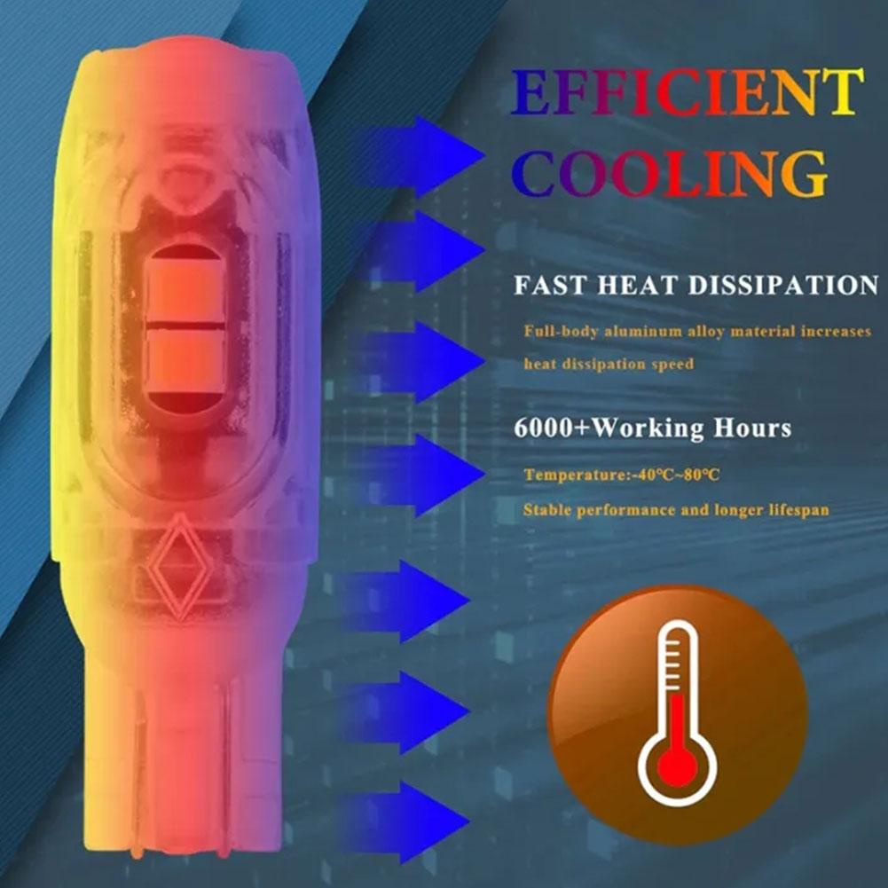 Mới Đèn led t10 3030 5 Bóng f9q4 Chuyên Dụng Cho Xe Hơi