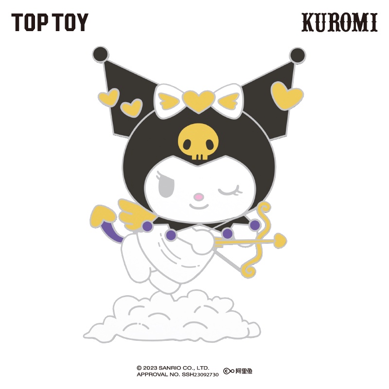 Sanrio kuromi Waswolf kill series Huy Hiệu Siêu Dễ Thương Sáng Tạo Làm Quà Tặng Cho Bé Trai Và Bé Gái