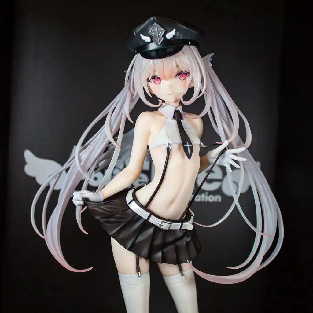 Mô Hình Nhân Vật anime rurudo tenshi Keisatsueru-chan Bằng pvc