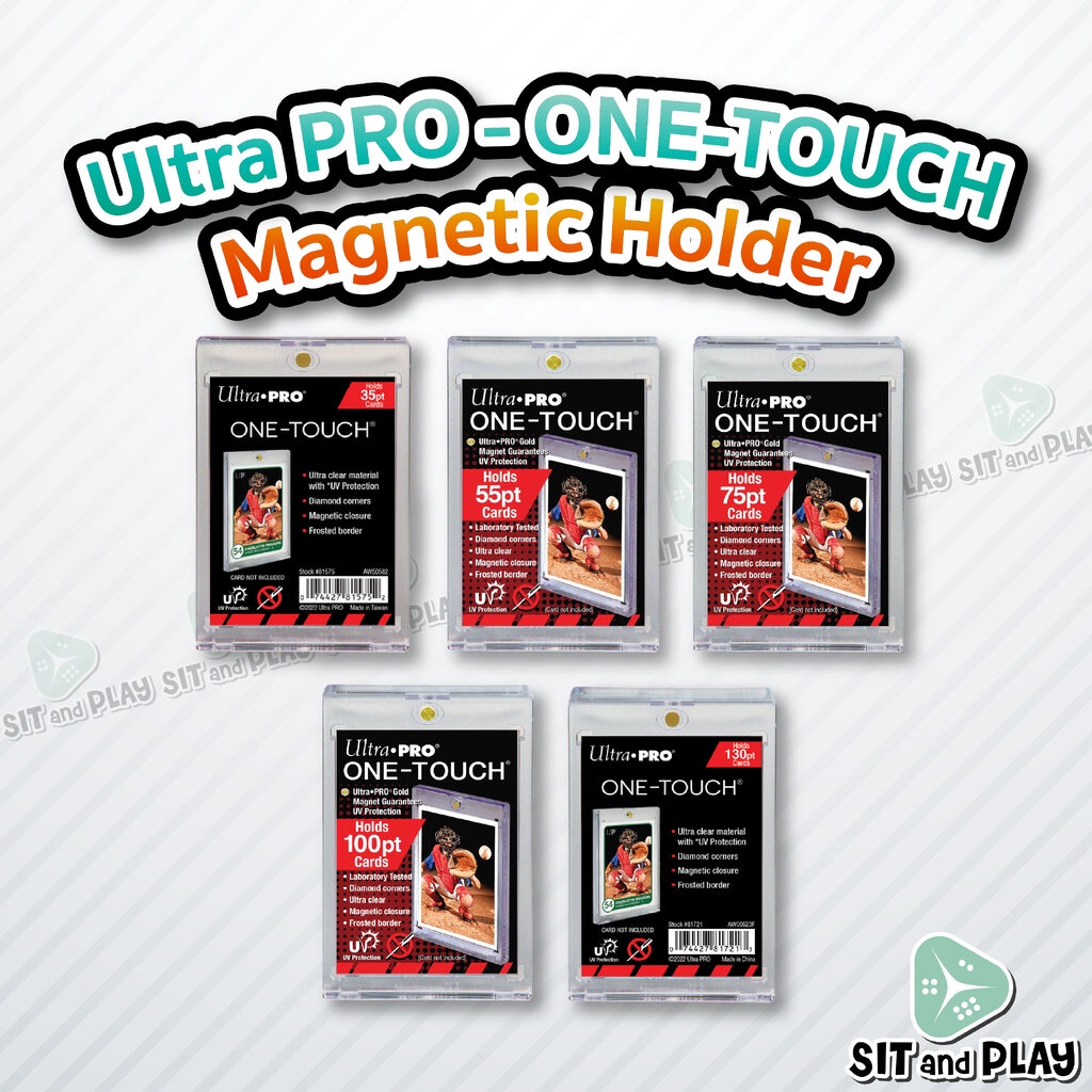 Khung giữ từ tính Ultra PRO-UV ONE-TOUCH Chèn Bảo vệ thẻ sưu tập Không hút ba chiều