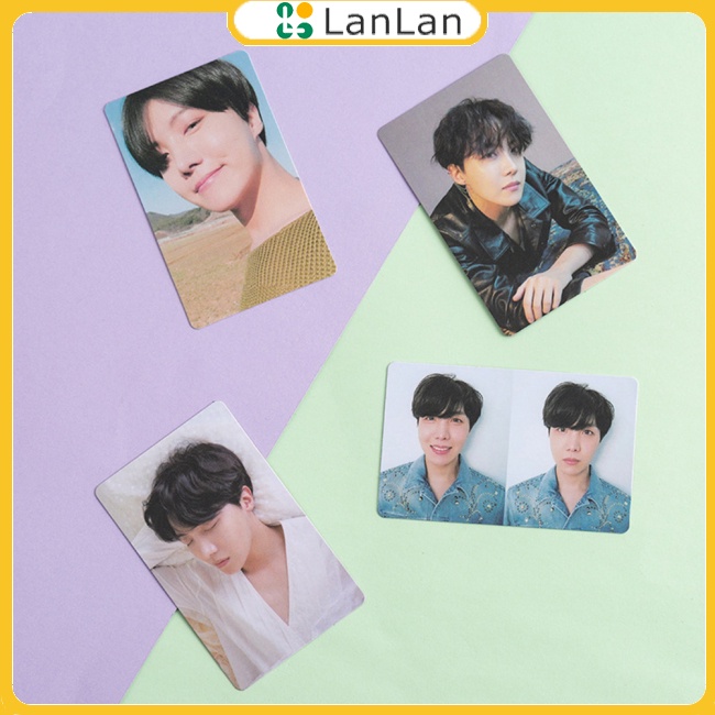 Lanlan Thẻ Ảnh Nhóm Nhạc Bts In laser Làm Quà Tặng