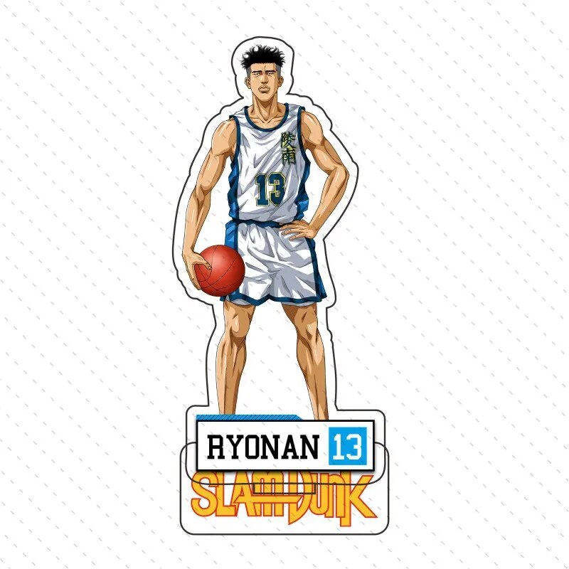 Mô hình Standee Kaede Rukawa Sakuragi Hanamichi Anime SLAM DUNK Role Acrylic Phụ kiện trang trí để bàn góc học tập