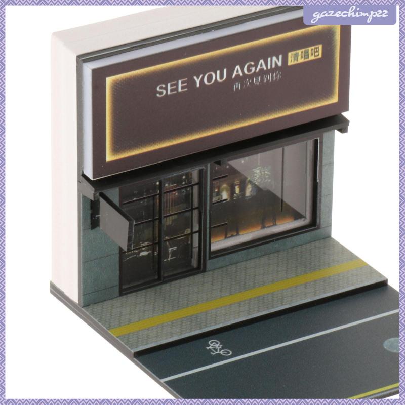 Diorama Mô Hình Phong Cảnh Đường Phố Tỉ Lệ 1 / 64