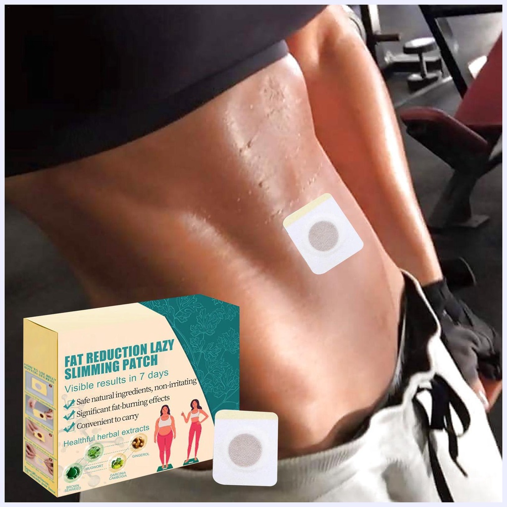 Set 10 Miếng Dán Đốt Cháy Mỡ Thừa Làm Săn Chắc Cơ Bụng / Vùng Bụng / Vùng Bụng / Đùi / Cánh Tay