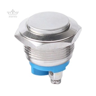 【FUNWD】Easy Install 19mm Metal Momentary Push Button Switch 12V Waterproof On Off Start
