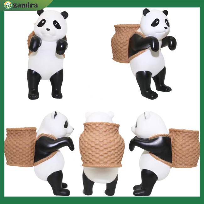 Gấu Trúc Nhân Tạo Bằng Nhựa resin Trang Trí Bể Cá