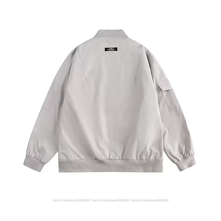 Myers Áo khoác nam và nữ chất lượng cao áo_khoác Zip rộng thoải mái 2023 NEW MJK2300CXB 41Z231013