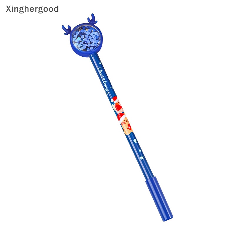 Xinghergood Bút Mực gel Hình Tuần Lộc Giáng Sinh Nhiều Màu Dễ Thương Cho Trẻ Em