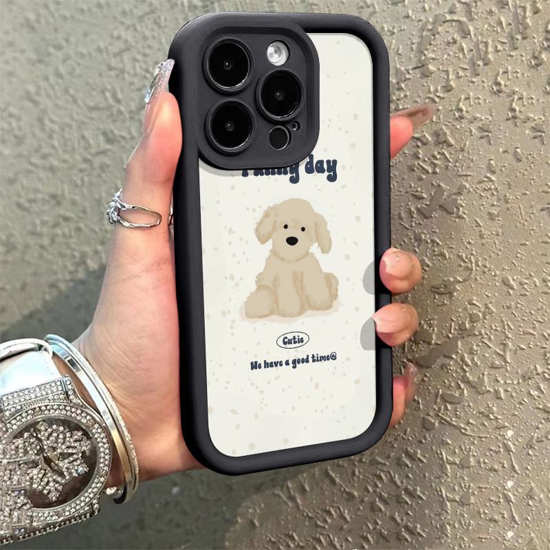 Ốp Lưng Hình Cún Đáng Yêu Cho 13 apple promax 11 days promax15 eyes 14 / 12 apple 15 apple gqs2