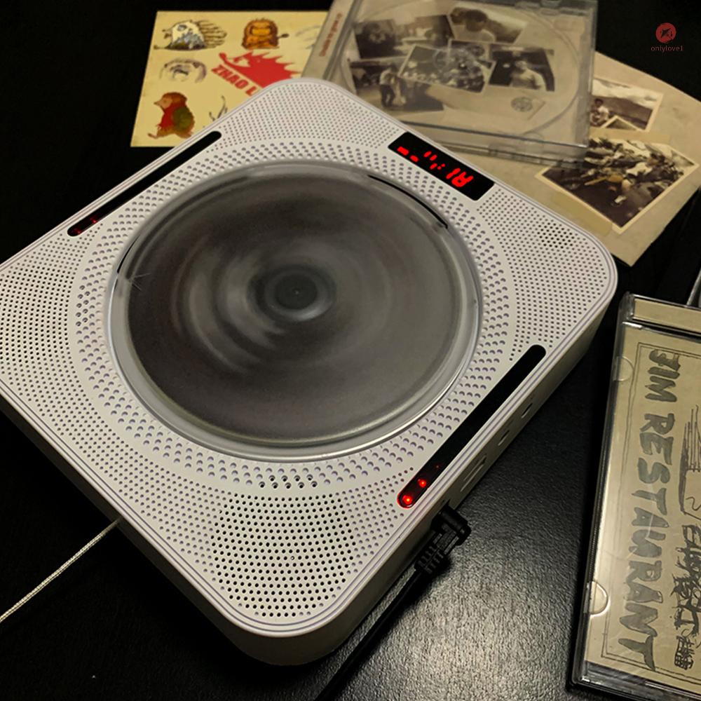 Máy Nghe Nhạc cd yhs-08c bluetooth Màn Hình led 3.5mm