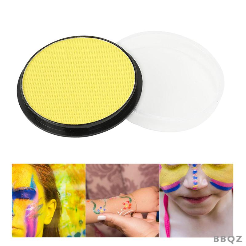 Bảng Màu Vẽ Cơ Thể Hóa Trang Lễ Hội / Sinh Nhật / Hoa Cẩm Chướng Có Thể Giặt Sạch Màu Sắc Cơ Bản