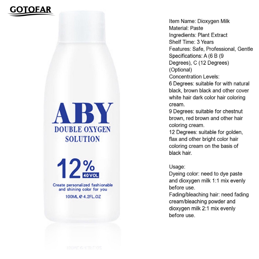 Máy Nhuộm Tóc Sữa Oxy Đôi gt.f Dễ Sử Dụng