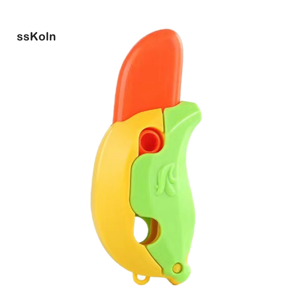 Đồ Chơi Nắn Bóp Đàn Hồi Giảm stress Hình Quả Chuối 3d Nhiều Màu