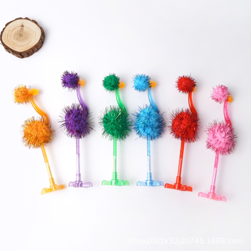 1 Bút Bi Đà Điểu Họa Tiết Hoạt Hình Sáng Tạo Cho Học Sinh Tiểu Học Và Trung Học