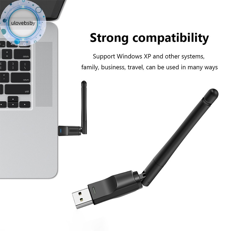 Thẻ Mạng wifi ulovebsby mt7601 mini usb wifi 150mbps rtl8188 Cho Máy Tính laptop 2.4ghz vn