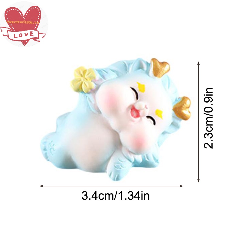 Tri 1 Tượng Rồng mini Trang Trí Phong Cảnh 2024 vn