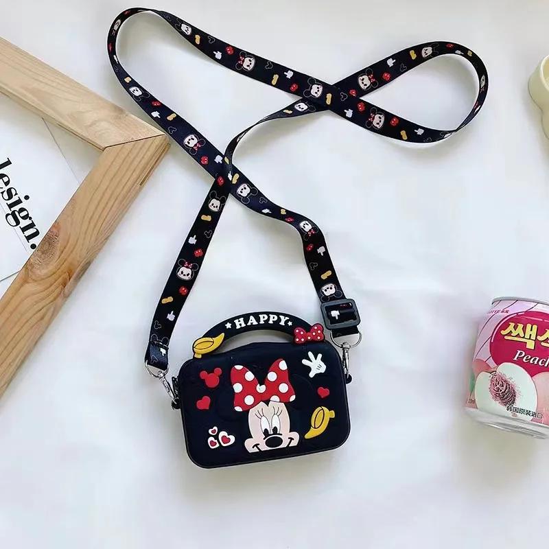 DISNEY Mới Túi Đeo Chéo Hình Chuột mickey Dễ Thương Cho Bé