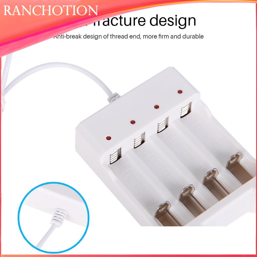 Đế Sạc Pin Nhanh usb 4 Ngăn 1 2v Thông Dụng